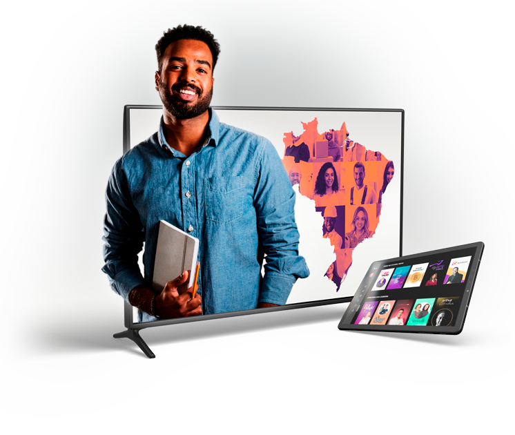 composição televisão markket